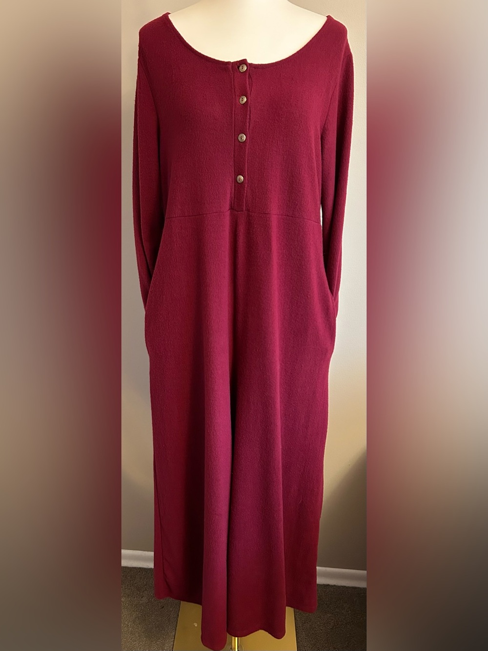 NWT- Three Bird Nest “Simply Comfort” Boho Jumpsuit - Picture 3 of 13
